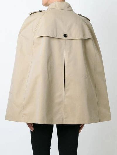 burberry wolseley cotton cape|Burberry Wolseley Cotton Cape In Honey .